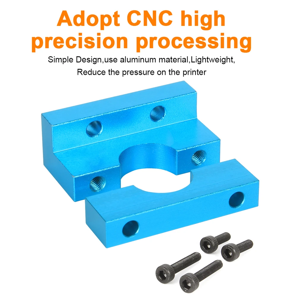 Hotend Bloco Fixo E3d v6 Vulcão Bp6 Suporte de Montagem de Suporte de Extrusora de Extremidade Quente para Peças de Impressora 3d Série Ender3 Cr10 3dsway v6 - Imagem 4
