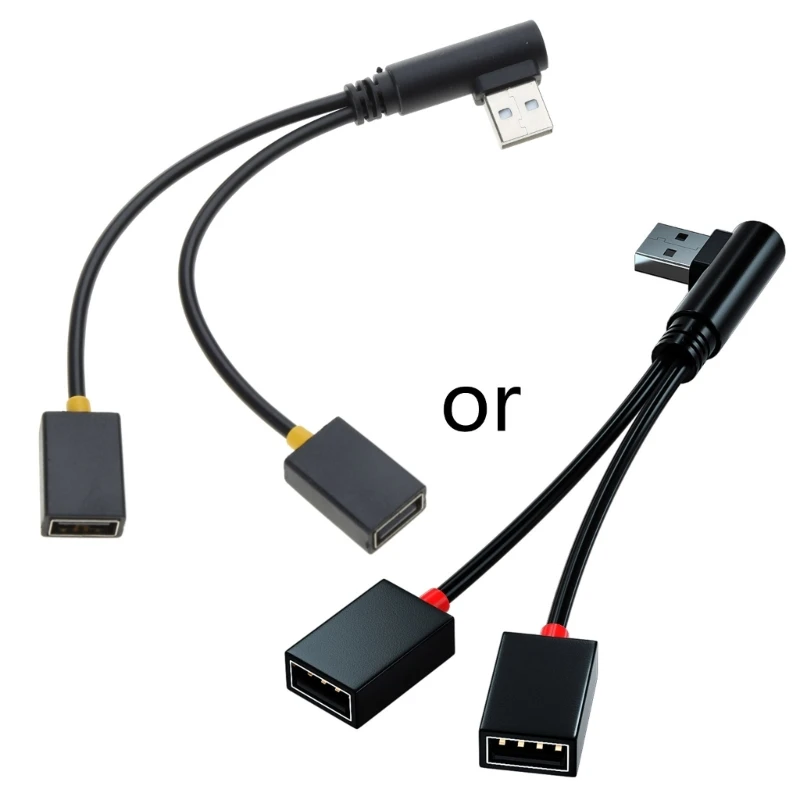Basesailor USB Splitter 1 in 2 Out 1FT,USBA Male to Double Female Y Cable Extension Adapter,Dual USB Port Extender Hub,Data Charger Power Split for Car,Xbox One Series,PS4,PS5,Laptop,Keyboard,Mouse