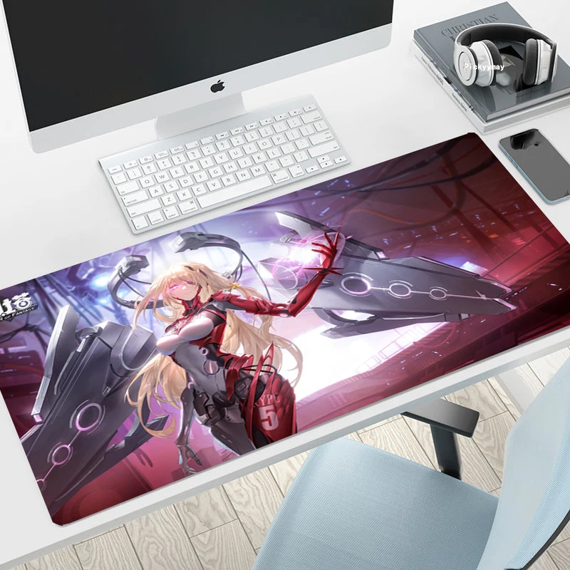 

Gaming MousePad Tower Of Fantasy Mousepads Rubber Rug Desk Mat Xxl Keyboard Pad Large Carpet Computer Table For Xl Ped Mauspad