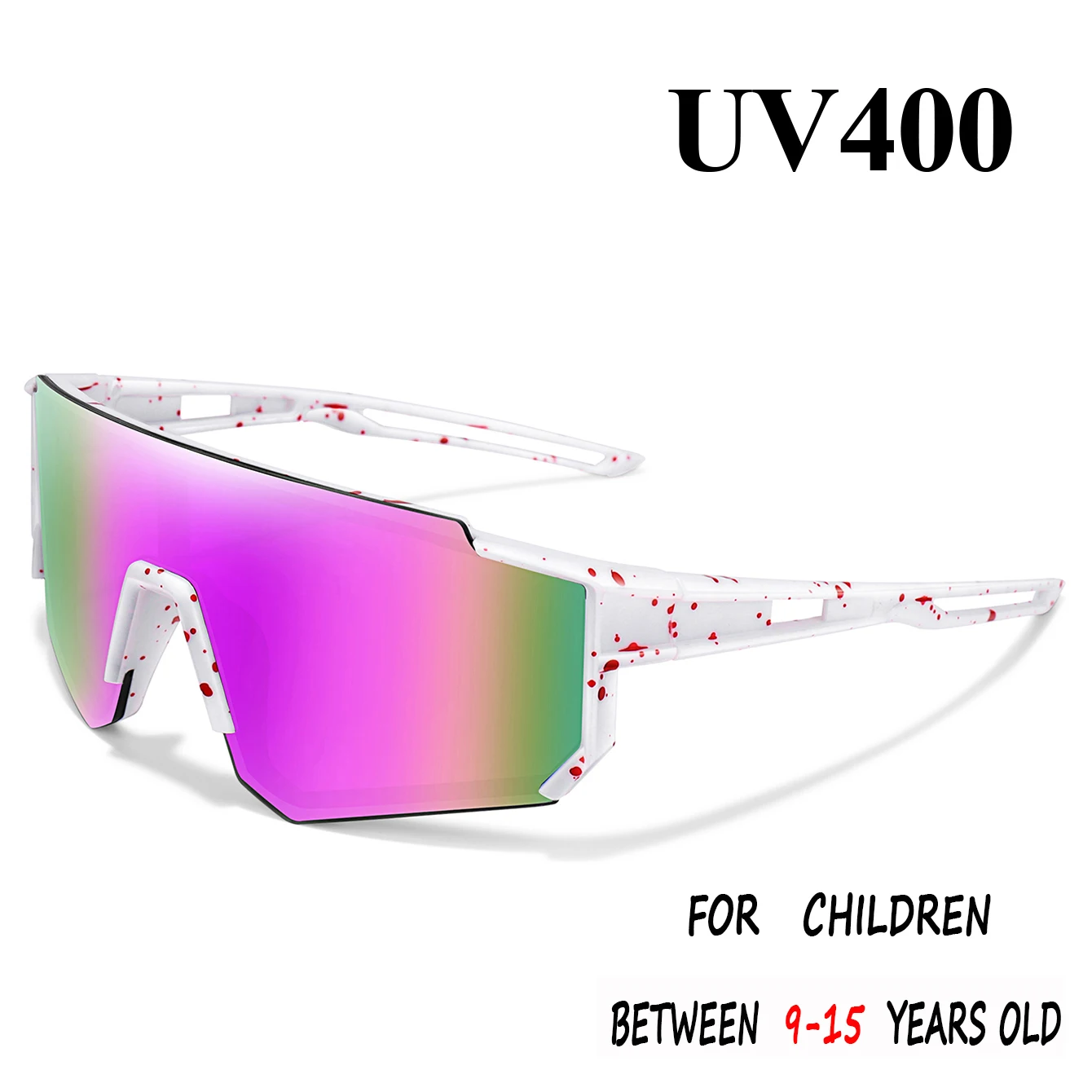 Sunglasses Youth Glasses Mtb Bike Cycling Age 9-15