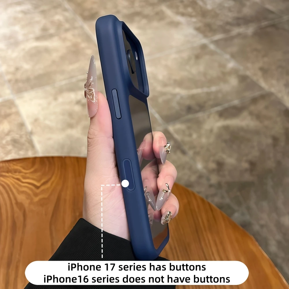 รูปสินค้า เคสกันกระแทกใสไร้ขอบ iPhone 17 Pro Max