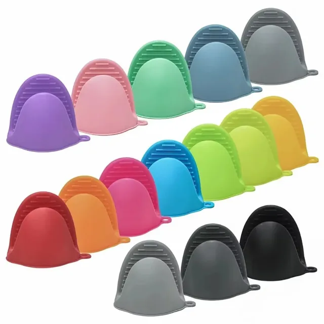 Mitaines de four en Silicone, résistantes à la chaleur, poignées de pincement, support de casserole et manique pour la cuisine, 1 pièce 1