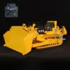 JDM 575 RC Hydraulic Bulldozer 1/14 Heavy Duty Metal Dozer Truck PL18 LITE Remote Control Light Sound System RC Toy Model Gift 1