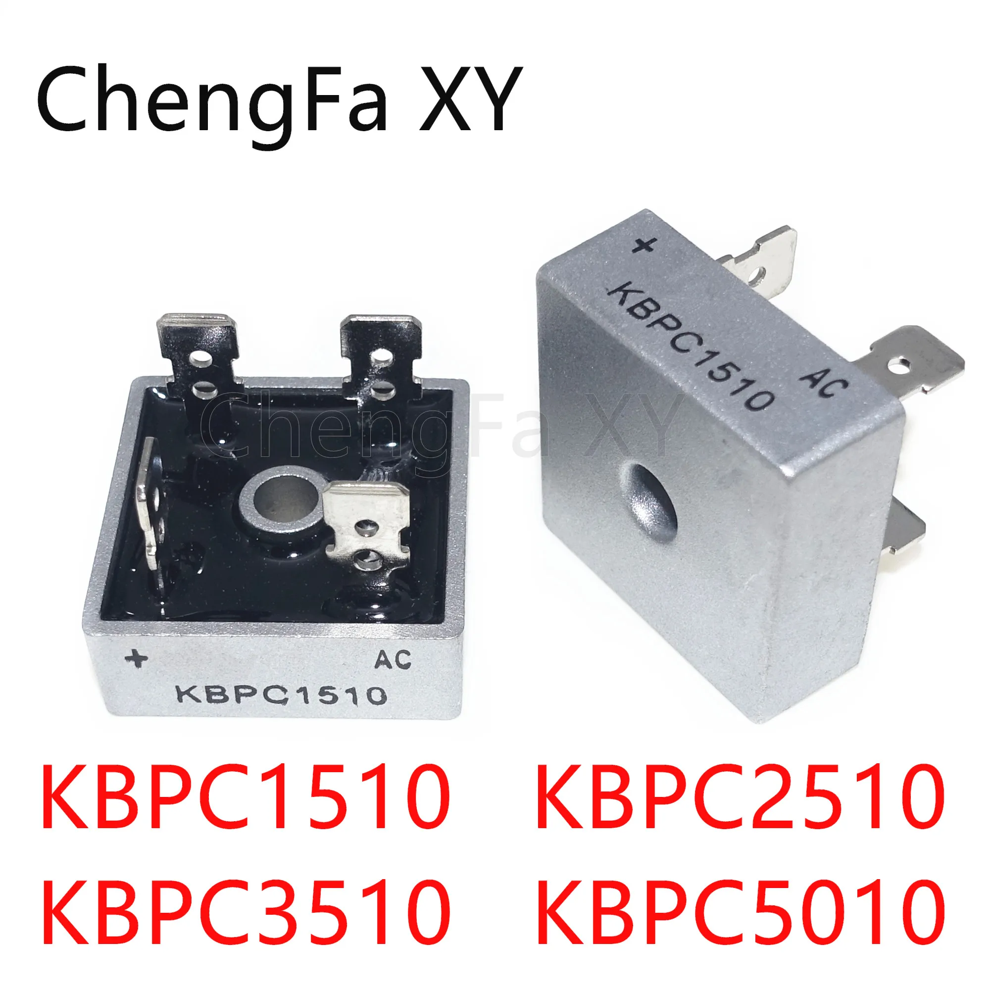 KBPC1510 KBPC2510 KBPC3510 KBPC5010 15A 25A 35A 50A 1000V Diode Bridge Rectifier kbpc5010 1pcs