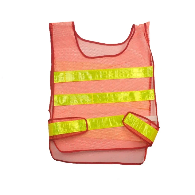 Car Reflective Clothing For Safety Traffic Safety Vest Yellow Visibility High Visibility Outdoor Running Cycling Sports Vest New