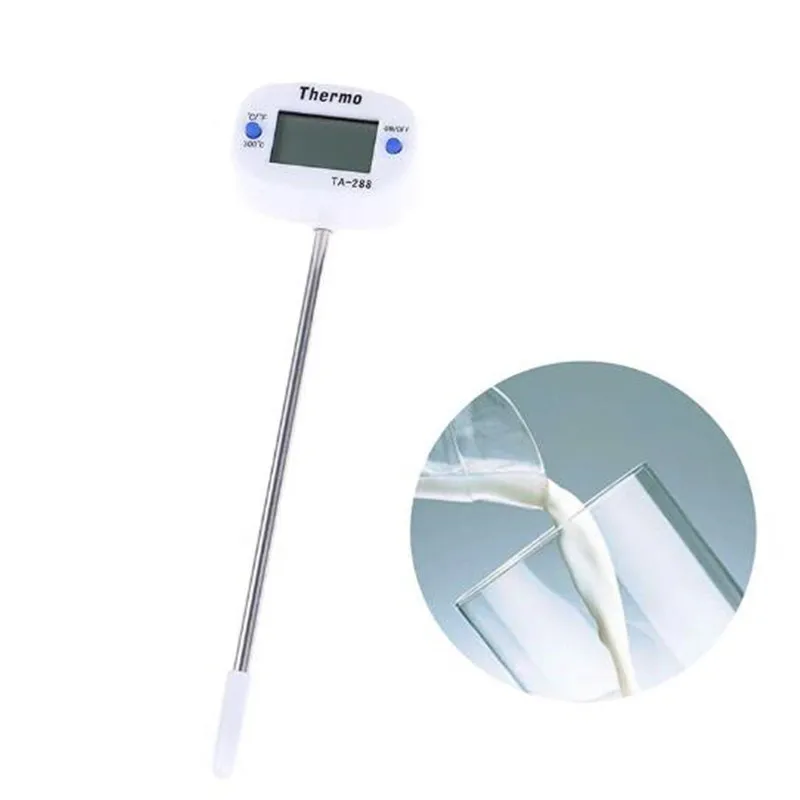 Thermometer TA-288 -50℃~300℃ Food Food Stainless Steel Probe Thermometer Electronic Digital Display Liquid Grill 2