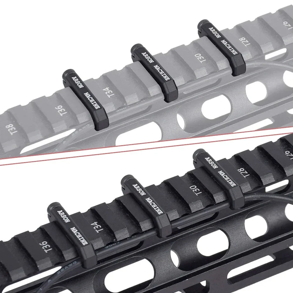 Wire Guide 3Pcs/Set Tactical Cable Clamp Organizer