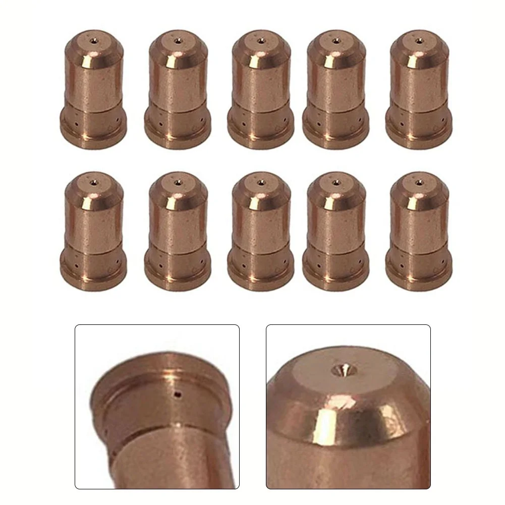 

10pcs 420134 Nozzles Plasma Cutting Consumables Fit PMX 30 Plasma Cutting AIR Copper High Qualit Welding Equipment