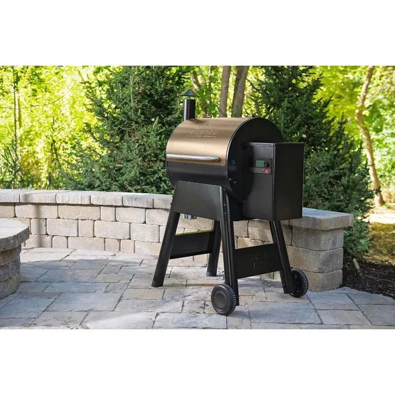Traeger Grills Pro 575 Electric Wood Pellet Grill and Smoker, Bronze, 572 Square Inches Cook Area, 500 Degree Max Temperature 6
