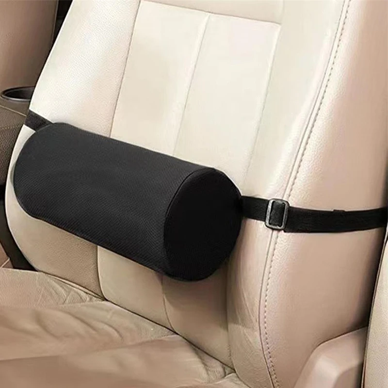 Breathable Memory Foam Lumbar Support Cushion Car Seat Waist Pillow Back Cushion Ergonomic Relieve Fatigue For Car Home Office