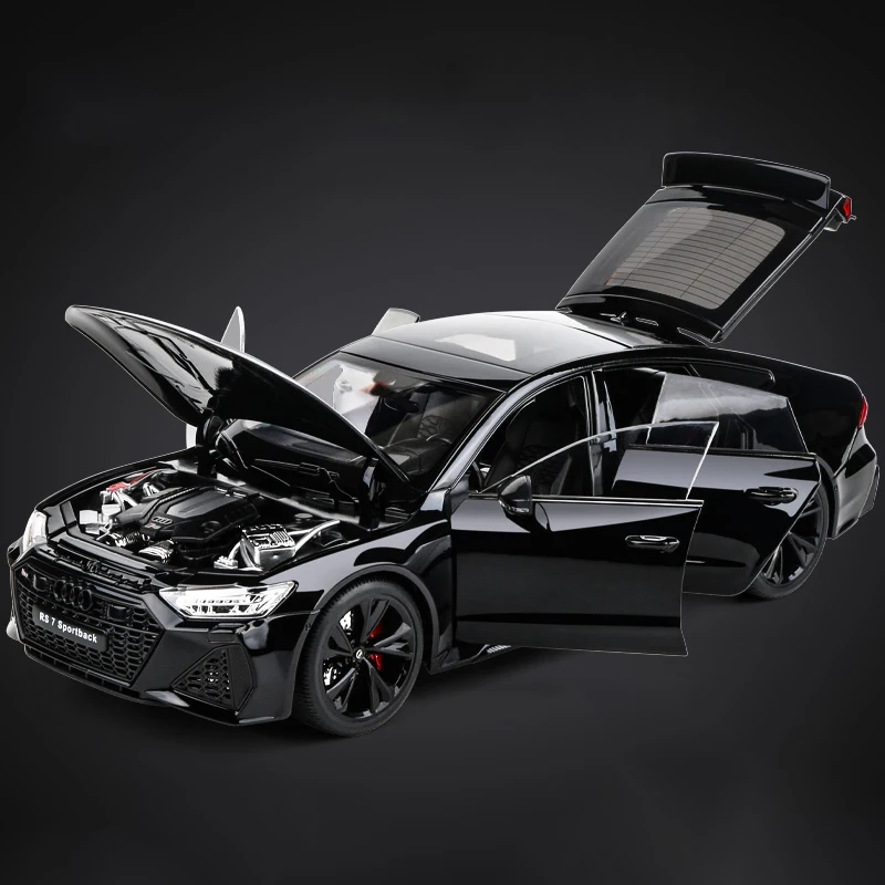 1:18 アウディ RS7 スポーツバック 4 ドアクーペリモコン合金ダイ