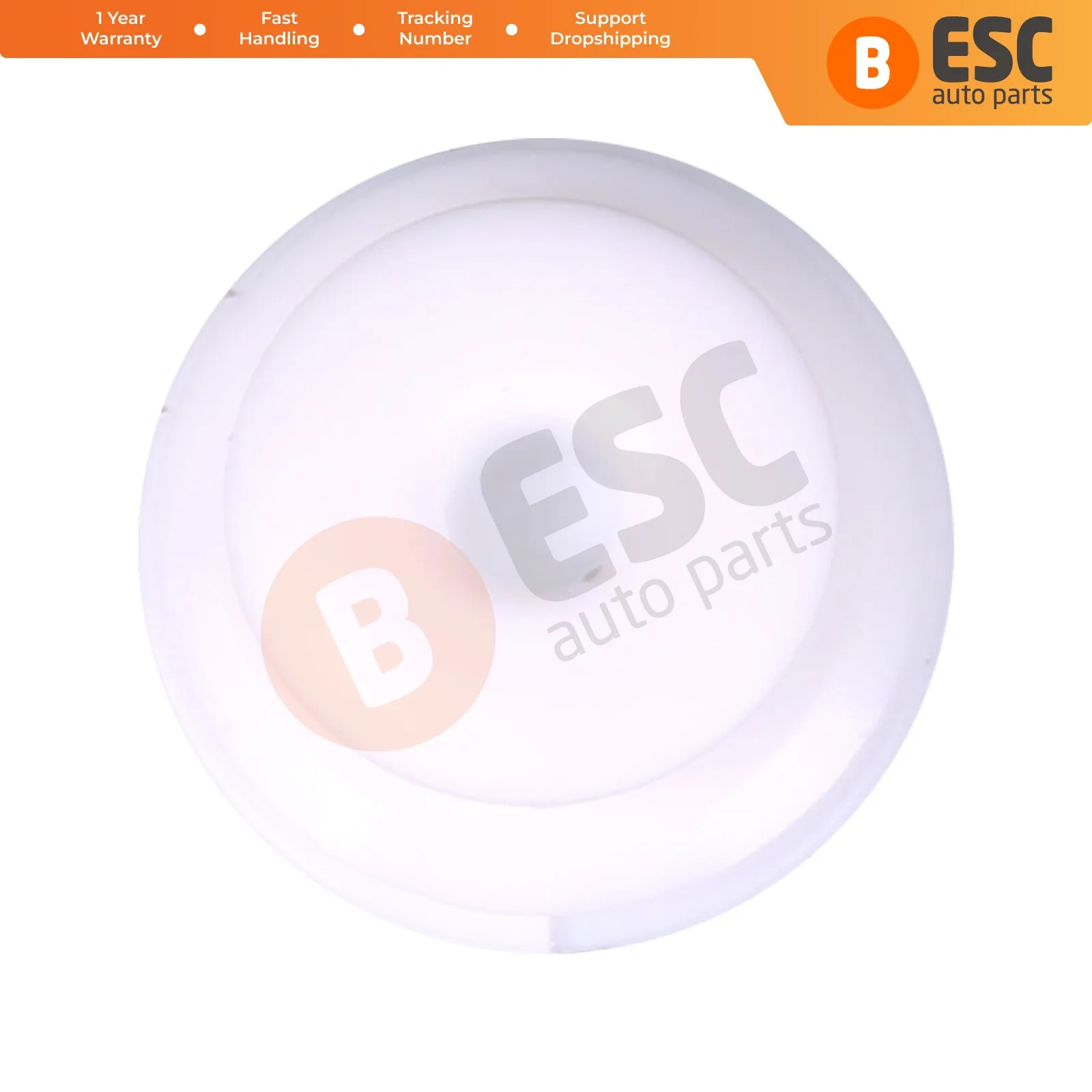 10 Pieces Door Trim Panel Retainer, White for Toyota : 67771 02030