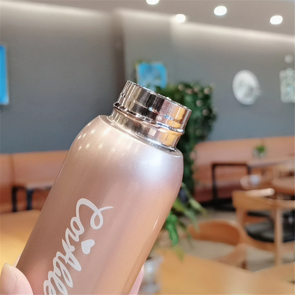 250ml Mini Pumpkin Thermos Stainless Steel Cute Girl Student Thermal Water  Bottle Coffee Cup Mug Travel Pocket Water Bottle - AliExpress