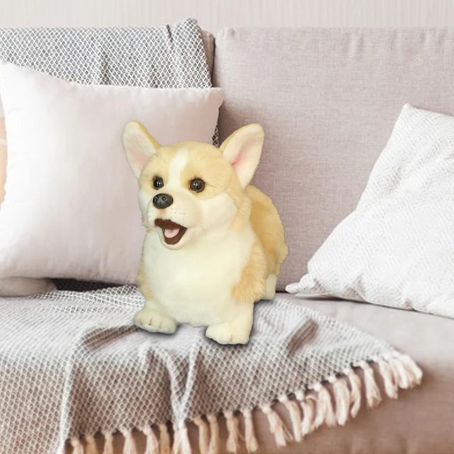 Mini Corgi Niedliche Dekoration Simulation Welpenmodell Kreative