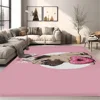 Lovely Pug Dog Hallway Carpet Washable Non-Slip Living Room Sofa Chairs Area Mat Kitchen Doormat Area Rug 4