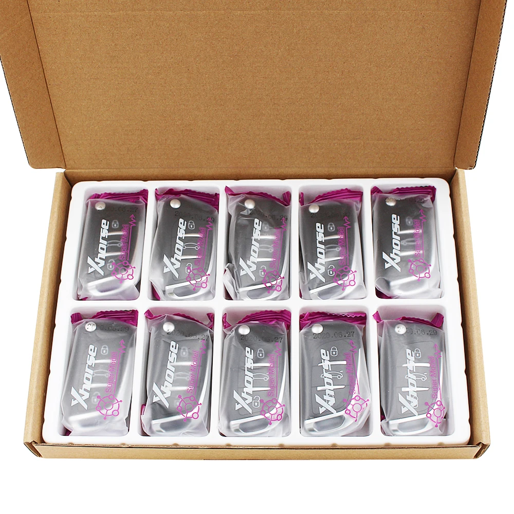 

5PCS/LOT Xhorse XEDS01EN VVDI Super Remote with XT27 XT27A66 Chip Work for VVDI2 /VVDI MINI Key Tool/VVDI Key Tool Max