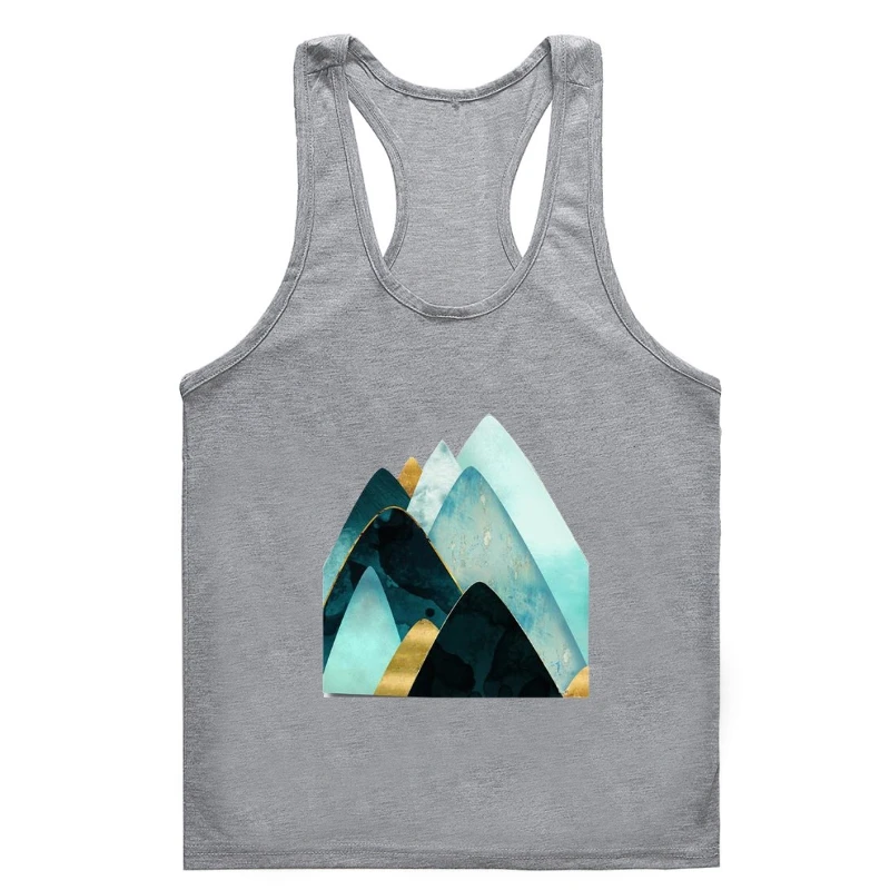 

Футболка с принтом для спортзала, футболка для мужчин и женщин, Милая футболка с геометрическим рисунком для путешествий, женский топ для спортзала, Мужская модная футболка для спортзала