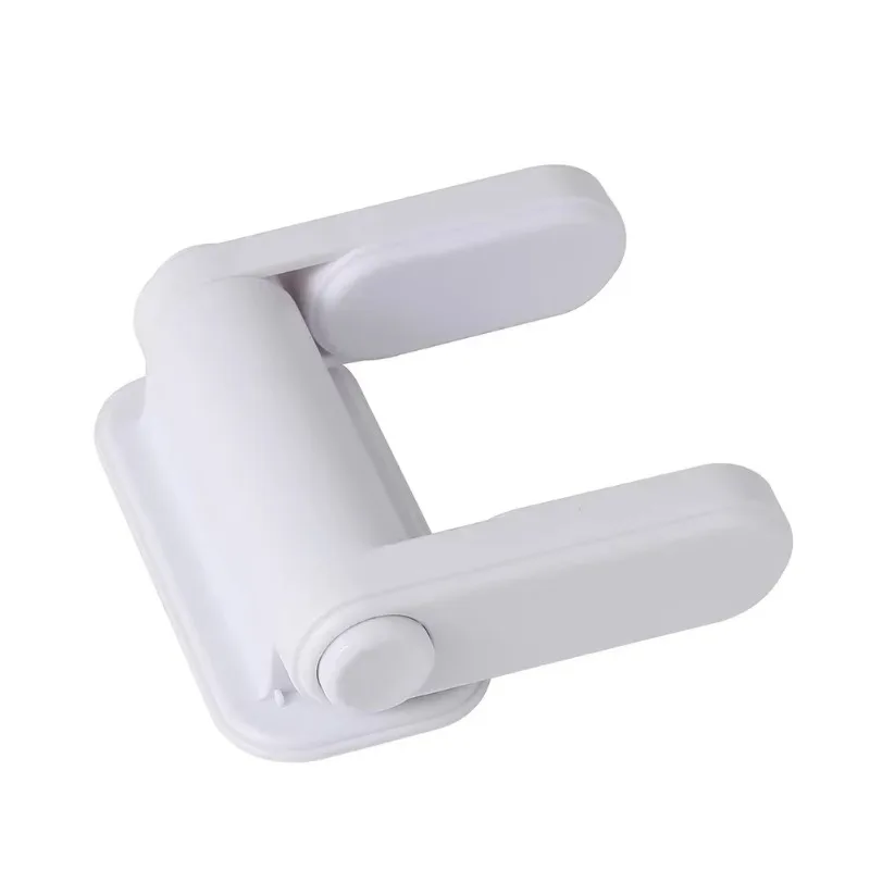 Door Lock Door Latch Safety Lock Universal Door Lever Lock Child Baby Safety Lock Rotation Proof Professional Door Adhesive Security Latch Multi-functional