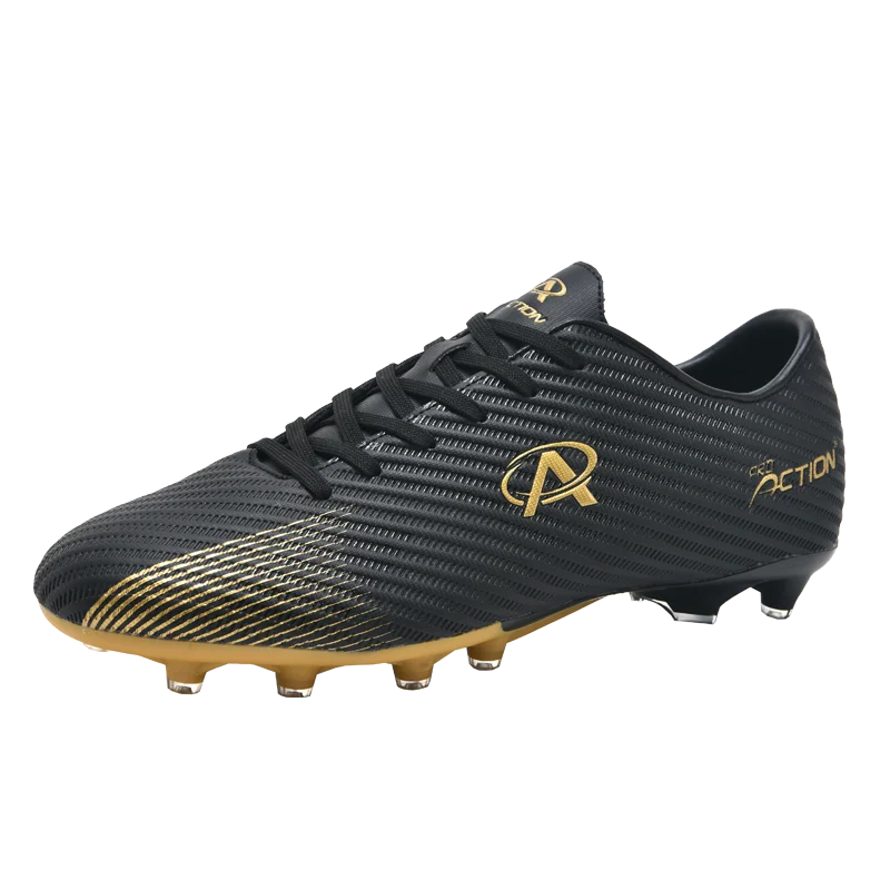 

Men Professional Sneakers Soccer Shoes Football Boots Training Shoes Grass Ultralight Non-Slip Drop Shipping Long Spikes Cleats