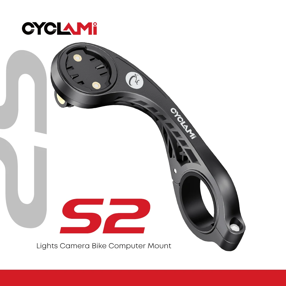 Supporto Prolunga Per Computer Da Bicicletta, In Plastica Leggera, Con Angolo Di Visione Regolabile, Per Manubri Da 31,8 Mm, Con Rondelle Di Riduzione - 2