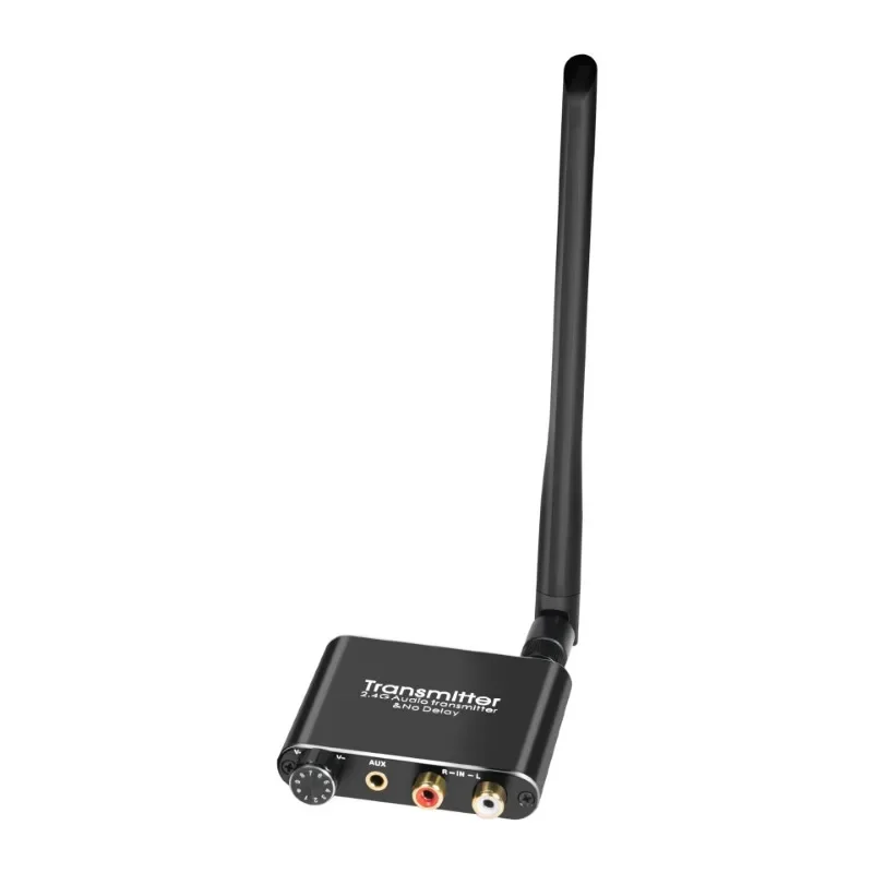 2.4ghz Wireless Wifi Audio Transmitter and Receiver 3.5mm R/L RCA Audio adapter for DVD TV Computer CD