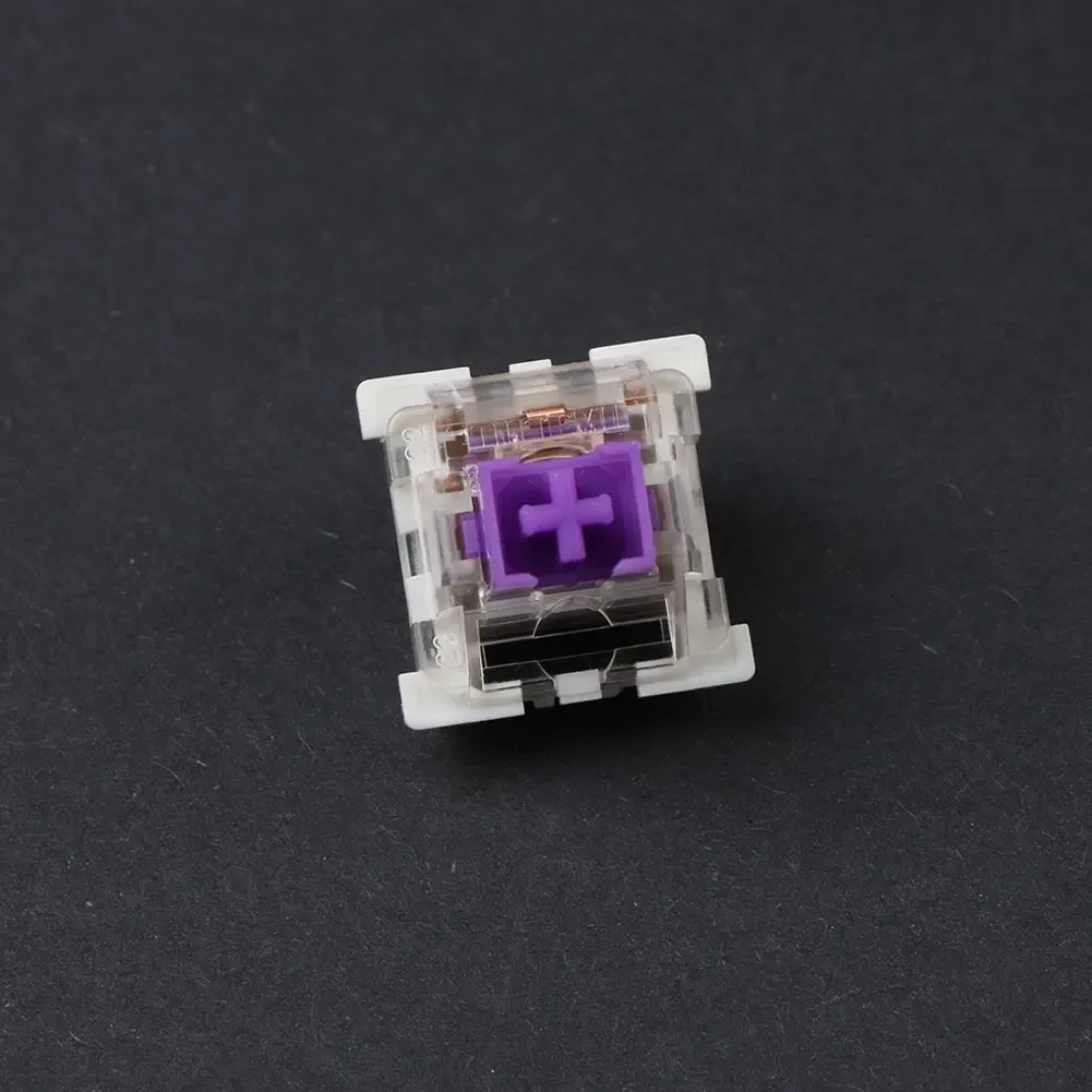 10Pcs Multi-Color Mechanical Keyboard Switch Set - Linear, Tactile, Silent Options