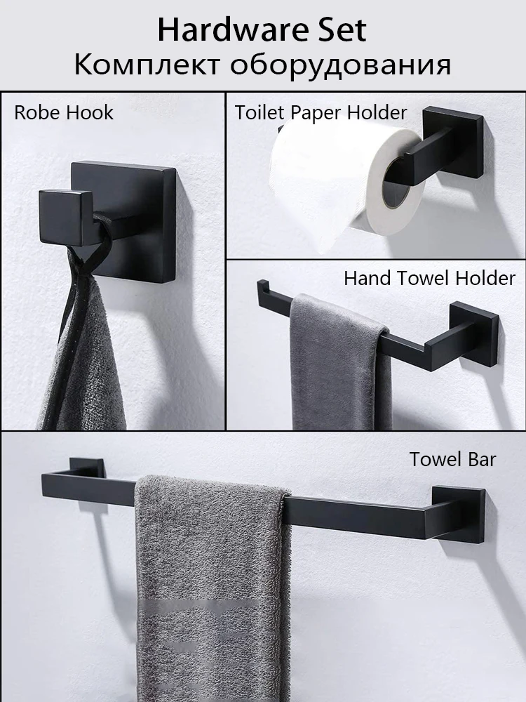 de banheiro Gold Robe Coat Hooks Toalheiro
