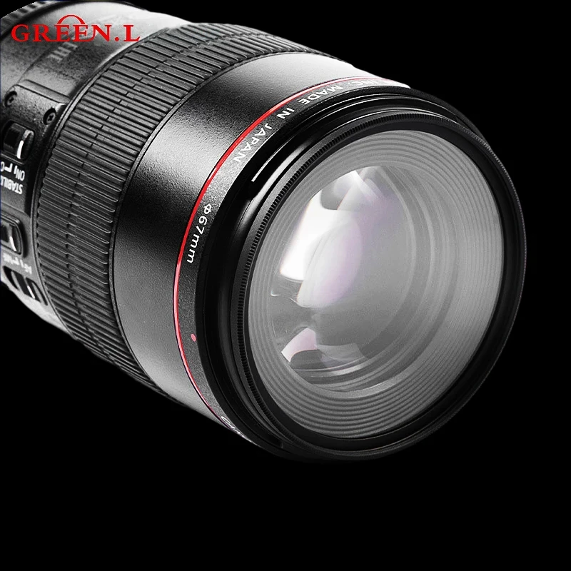 GREEN.L Penflex UV Filter Universal Lens Protector for Canon Nikon Sony Camera 37 40.5 43 46 49 52 55 58 62 67 72 77 82mm 5