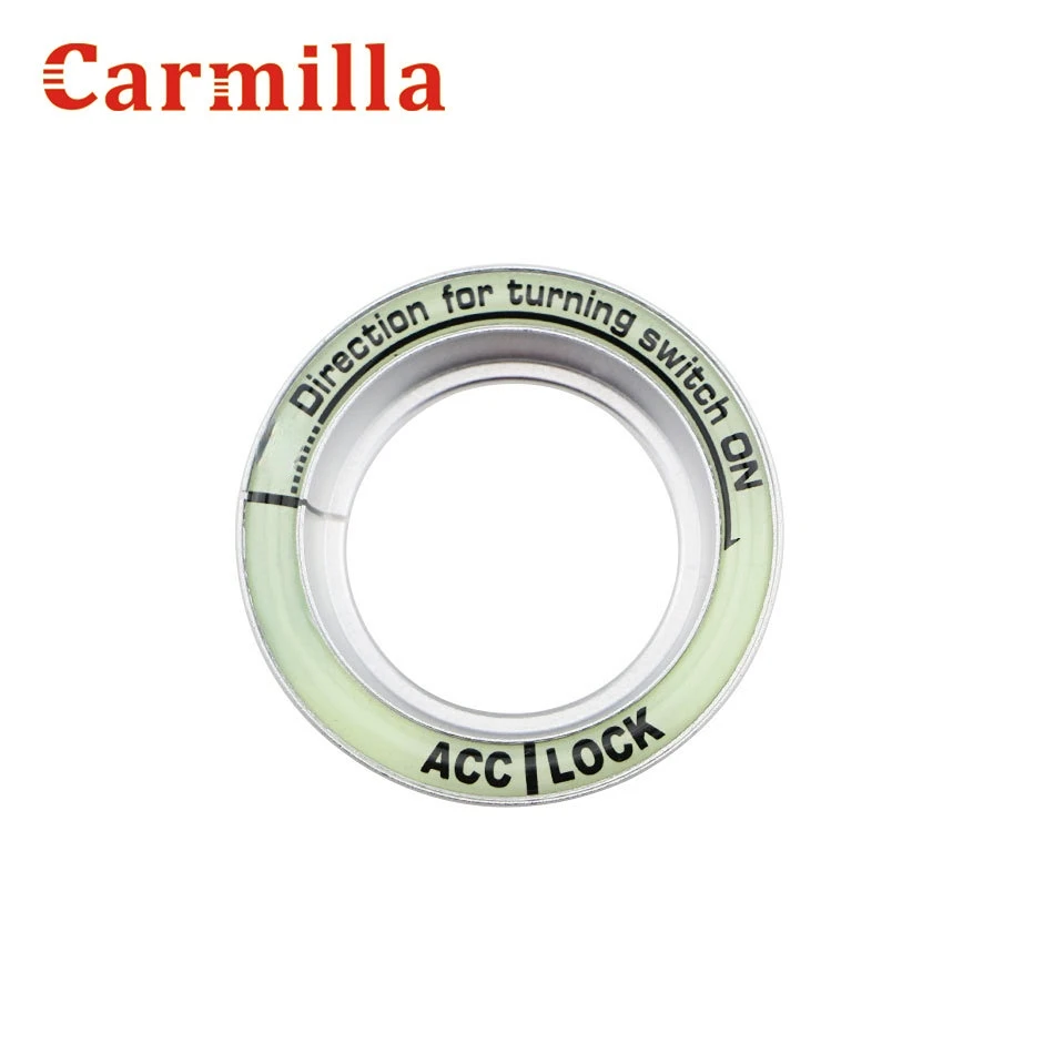 Ford Focus 2 3 4 MK2 MK3 MK4 Kuga Escape Everest Car Ignition Key Switch Ring Cover Hole Circle Sticker Accessories