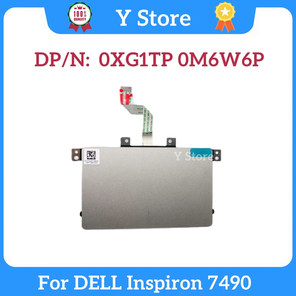 

Y Store New Original For DELL Inspiron 7490 Laptop Touchpad Mouse Board 0XG1TP 0M6W6P XG1TP M6W6P Fast Ship