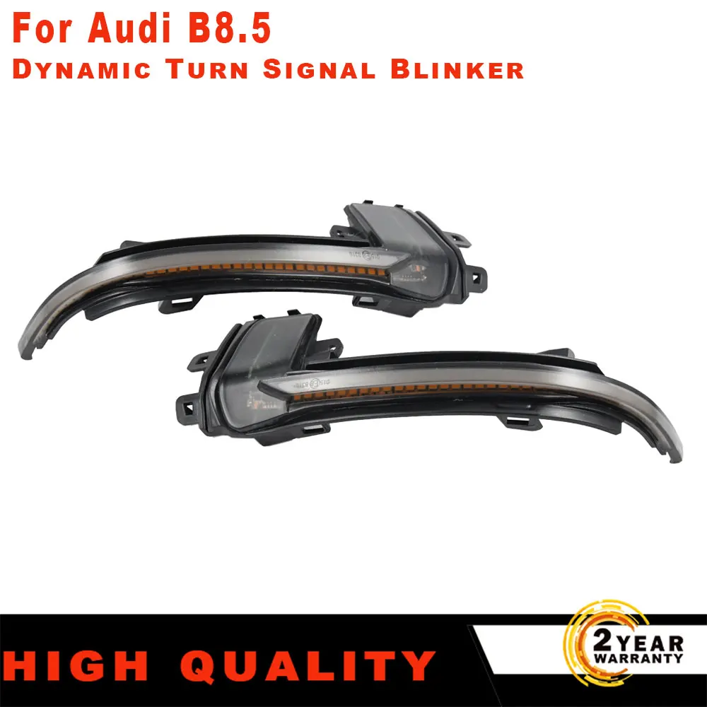 

Dynamic Blinker For Audi A3 8P A4 A5 B8 Q3 A6 C6 4F S6 B8.5 S5 RS5 RS4 RS3 Turn Signal Sequential Side Mirror Indicator Light