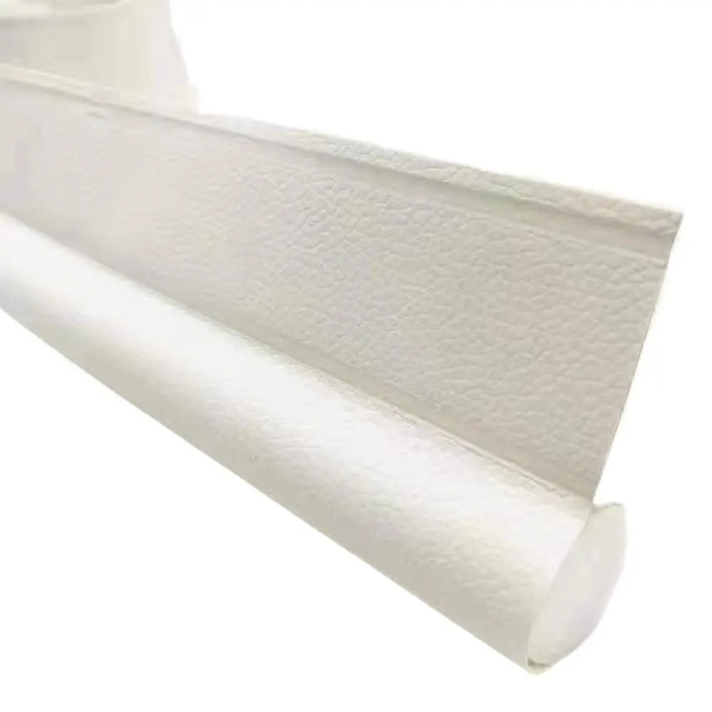 Premium Leather Door Seal Strip - Windproof, Sound Insulating, and Wear-Resistant Draft Stopper