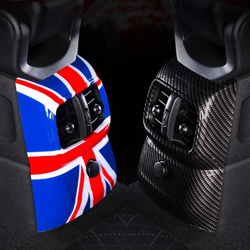 

1PC Car Back Air Vent Cover Sticker Decoration For Coope r F 60 Country man Union Jack Interior Accessories