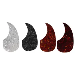 Acoustic Alice Guitar Pick Non-slip Black White Celluloid Pickguard Scratch Plate Electric Guitarra Ukulele Accessories