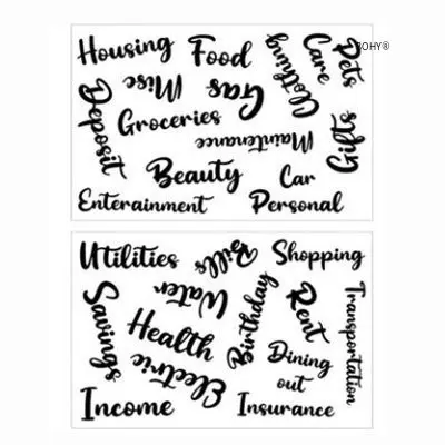 A6 Planer Notebook Agenda Budget Arbeitsmappe Französisch Budget Umschlag Binder Binder Taschen Für Geld Budget Sparen Bill Organizer