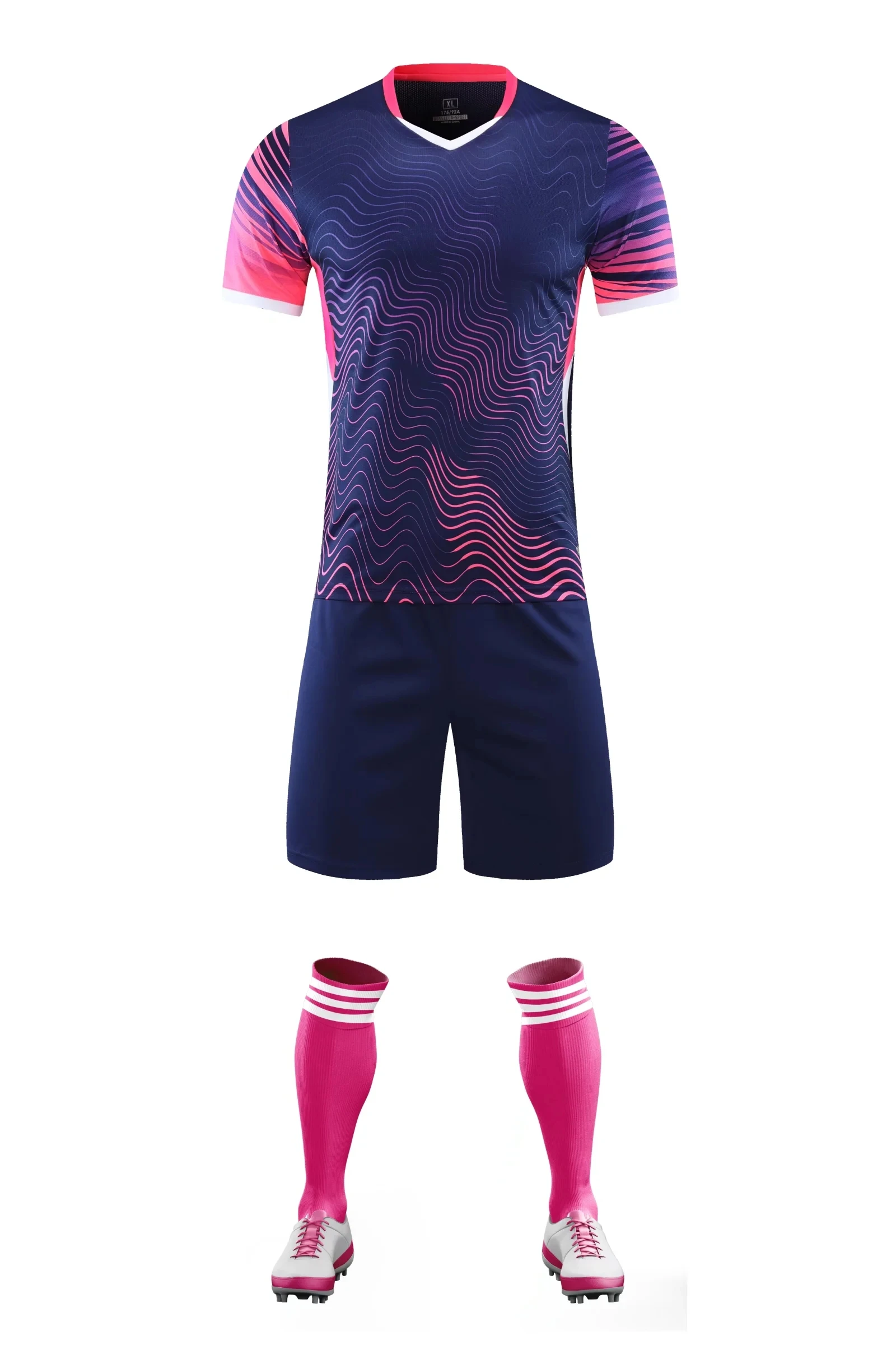 New Design Men Soccer Wear uniforms High Quality Soccer Uniforms Sets Breathable Blank Uniform