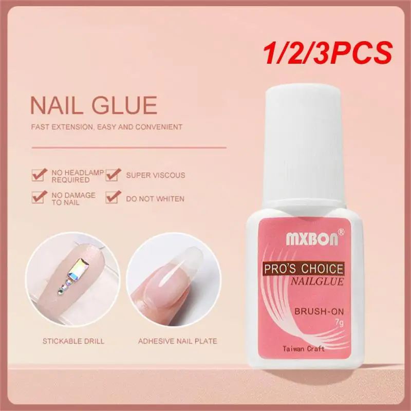 

1/2/3 шт., высокоэффективный клей для маникюра