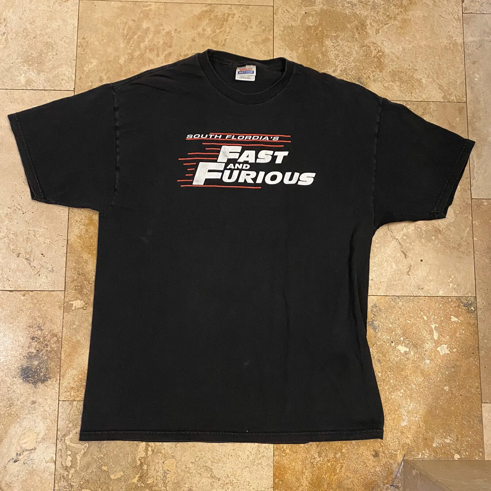 T-Shirt Vintage Fast And Furious South Florida Cars Auto Show Taglia Xl