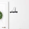 1pc Iron Crafts, Dog Lead/Leash Key Coat Door Towel Hanger Holder Rack Key Hook - DOG WITH LEAD, Wall hanging，Wall-mounted，Hooks 5