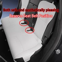 Car Seat Cover Suitable for Tesla Model 3 Highland 2025 2026 Nappa Leather Seat Cover Ventilated Seat Cover Interior Accessories 5