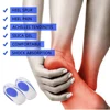 Soft Silicone Gel Insoles for Heel Spurs Pain Relief Foot Cushion Foot Massager Care Heel Cups Shoe Pads Height Increase Insoles 5