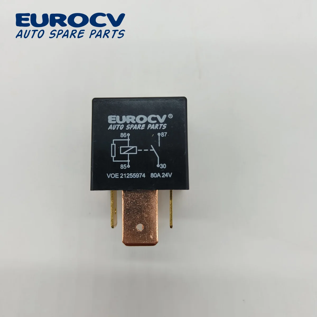 Spare Parts Relay 4 Pin 24V 80A For Volvo Trucks VOE 20390648 21255974 25 Pcs In One Box truck relay