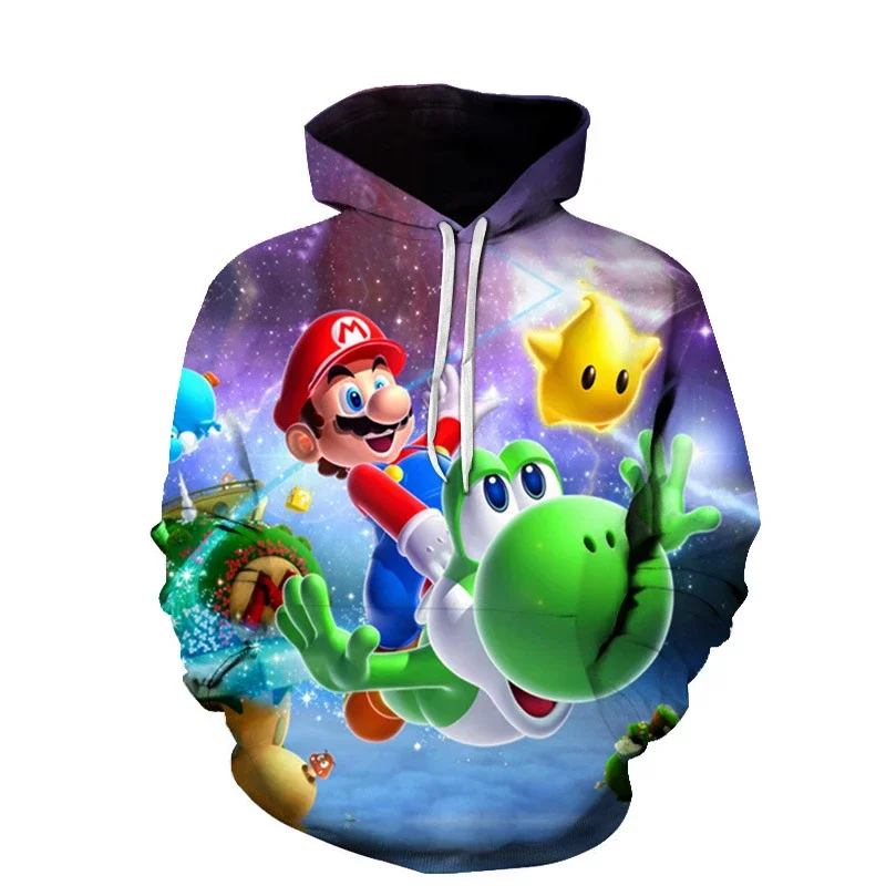 thumbnail image 1 of Sudadera con capucha de Marios del nuevo juego 2024, sudadera para niños, jersey de Marios, ropa de moda para niños y niñas, 1 of 1