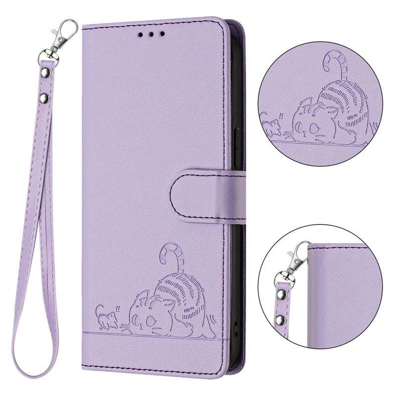 Luxury Leather Wallet Anti-Theft Flip Phone Cover Coque