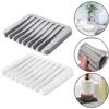 1pc Silicone Self Draining Soap Dishes Innovative Soap Holder Saver Anti-slip Mat Soap Dish Storage Rack Dispensers Soap Tray 2