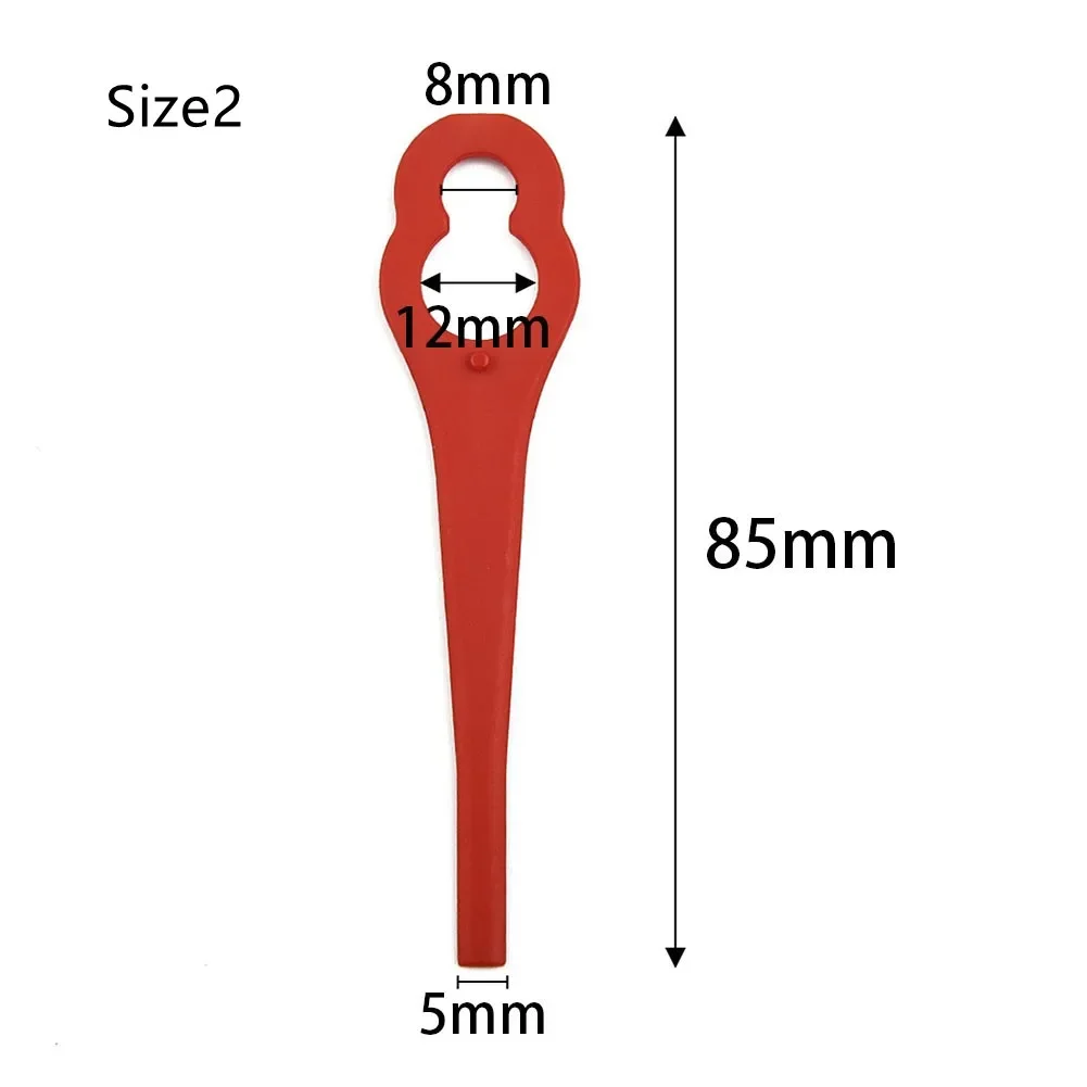 10 adet 85 95mm Bicme B caklar Plastik Aldi Ferrex FAR 20 1 20 V 40 V Akulu cim makas Bahce Aletleri Aksesuarlar AliExpress