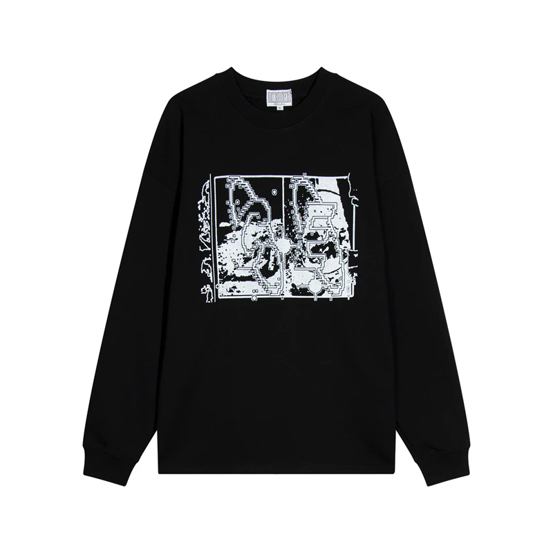 

Pullover Batik Patchwork CAVEMPT C.E Sweatshirts Men Woman 1:1 Top Quality Vintage Coat CAV EMPT Hoodie