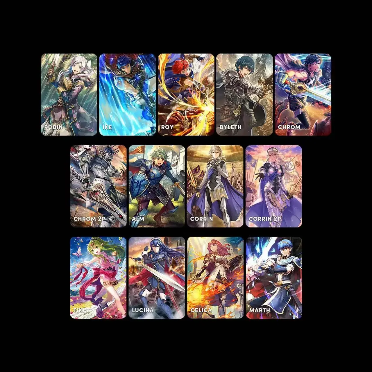 13PCS Amiibo Cards Flame Emblem Amiibo Card