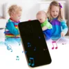 Fake Phone Kids Play House Toys Simulation Music Touch Screen Cell Phone With Light Baby Boys Girls Toys Mobile Phone Model Toys 4