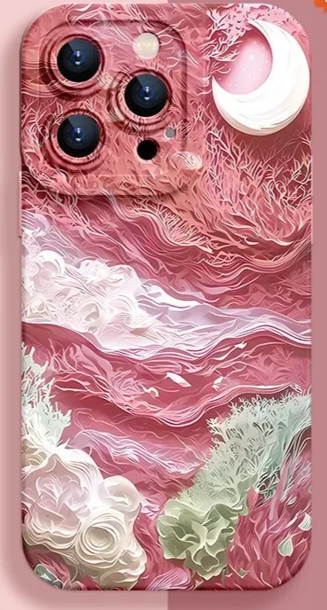 15 Custodia per telefono Promax nuova tutto compreso anti caduta iPhone 14 personalità creativa 13 acquerello artistico_voghion.com